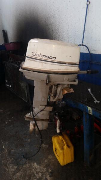 25hp Johnson seahorse outboard