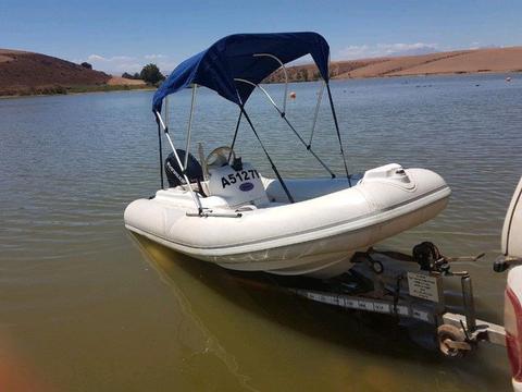Super tender 380 spotless rib with 50hp