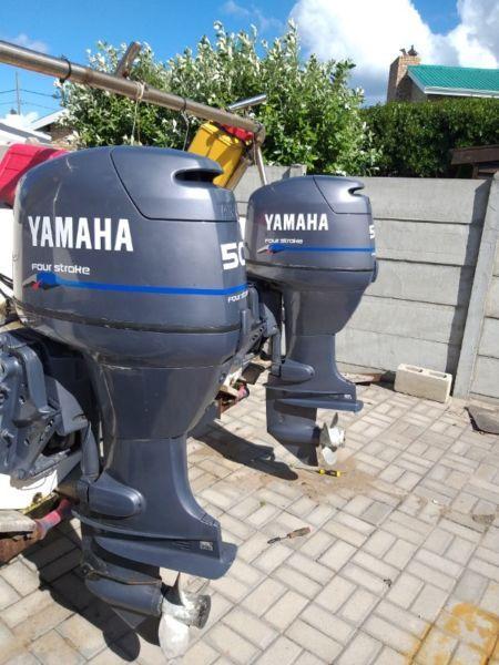 Yamaha 50hp Four stroke motors