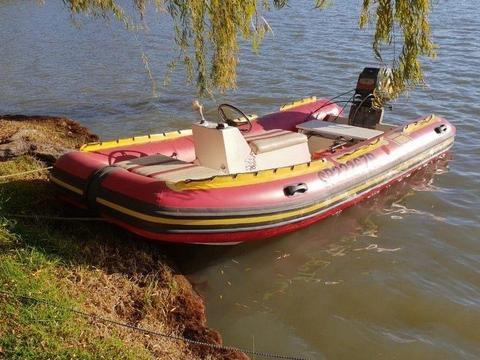 Prestige Rubberduck with 40Hp Mariner