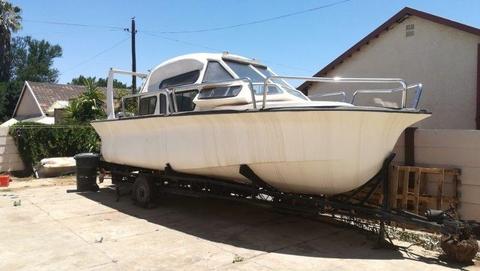 (30ft/9meters)Unfinished sea fishing boat