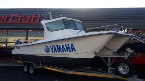 Titan 255 WA (Extended) with Yamaha F115 four stroke Outboards PRICE DROP