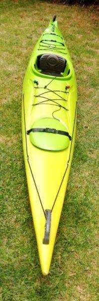 Sea kayak for sale. Excellent condition, hardly used, Mission Contour /Paddler 450. Stable and safe