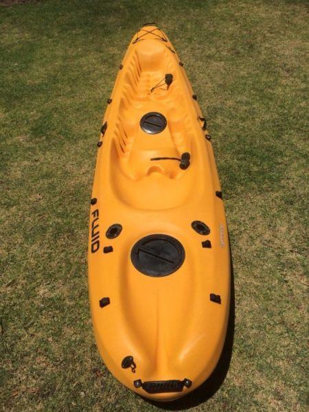 Synergy fluid double seater kayak