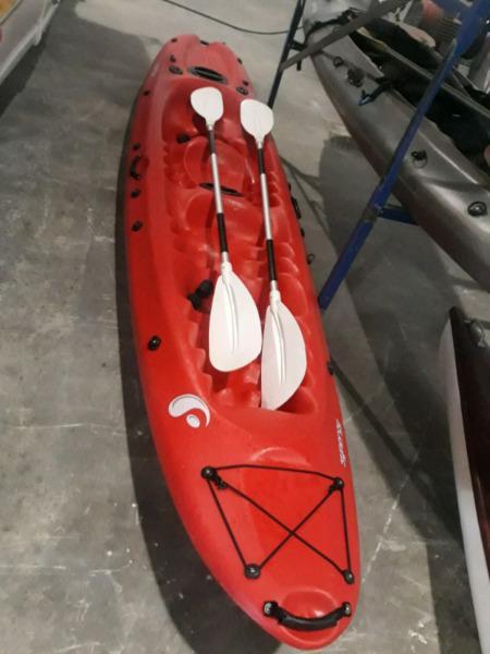 Fluid synergy kayak