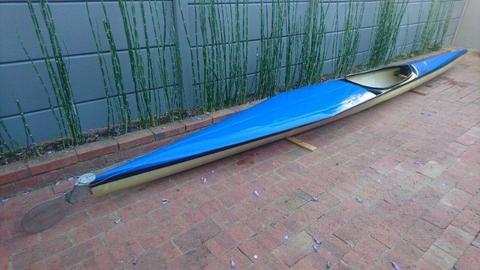 K1 Racing Canoe / Kayak- FLAIR by Brian Anley (5.1m long)