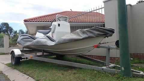 3.5m rubberduck boat trailer