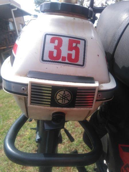 Yamaha 3,5Hp outboard motor