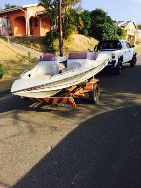 Bargain!!!! Mini xtaski speedboat hull for sale