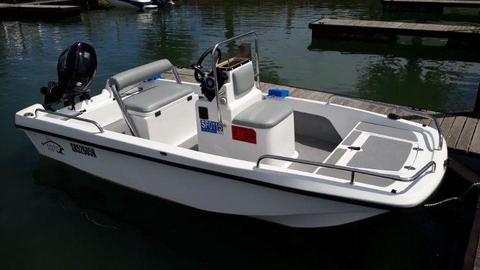 Bandit 410 with Suzuki 30 HP Four Stroke Lean Burn