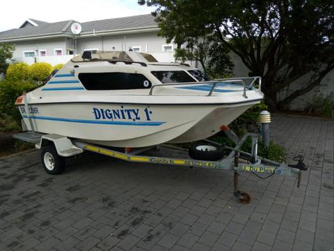 Cabin boat, Skipper MK2, 40 Yamaha electric start