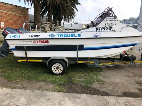 T-Cat Ski Boat