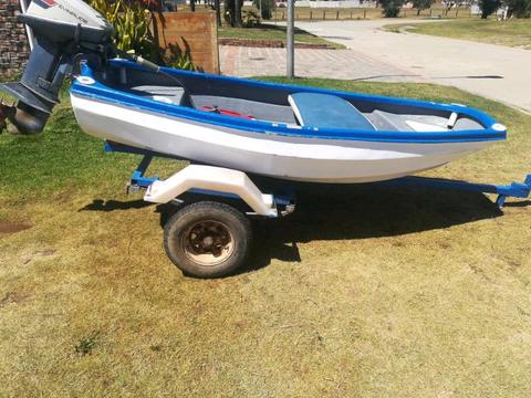 2 Men boat