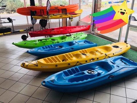 Legend Kayaks & Fluid Kayaks for sale