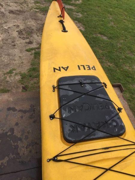 Sea Kayak in good over all condition including paddle