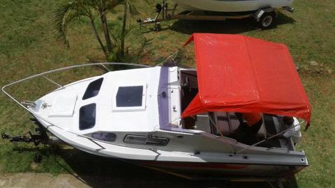 for sale 18ft bouysen cabin boat