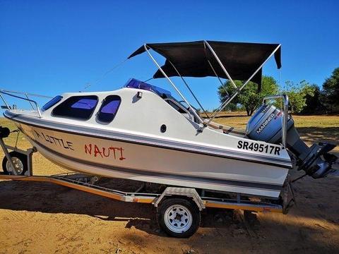 Z-Craft Bay Sport 480 with 90Hp Mariner & Extras - Reduced Price