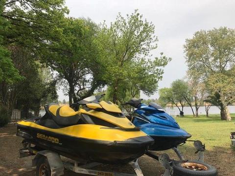Sea Doo RXT is 255 and GTX 215 Urgent