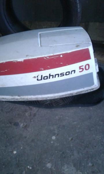 Johnson 50 boat motor for sale