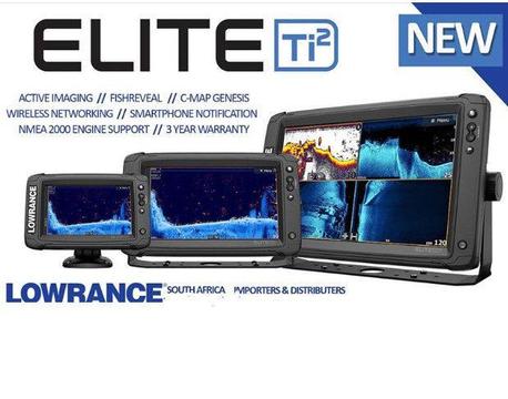 Lowrance - Elite 7 Ti²-FishFinder, GPS, Chartplotter - Combo unit - no transducer