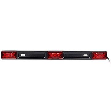 Boat trailer light bar