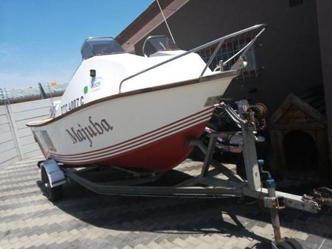 17ft bilfish with 2 90 mariners