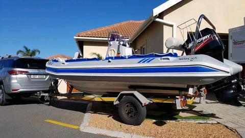 Rubber Duck - Gemini 505 with 90HP MARINER