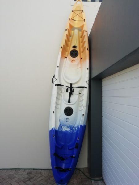 Double Kayak for sale with accessories - R8700