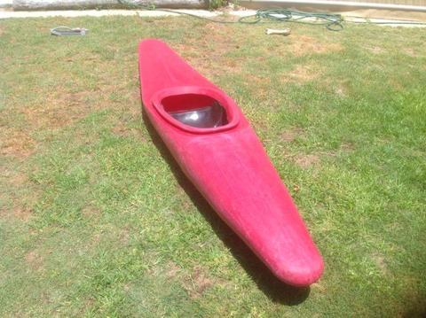 Kayak Thick Plastic (Size 2.9 X 0.6m) Check Photos. R2000