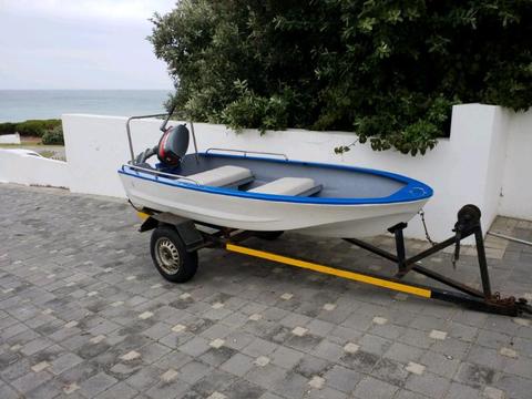 Small boat with 5hp
