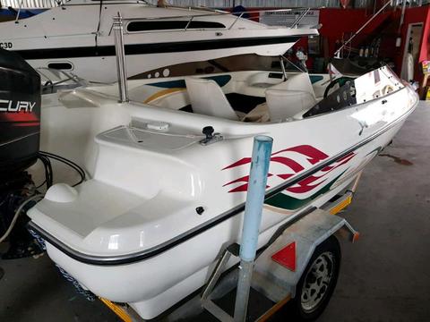 Sensation with 115Hp Mercury