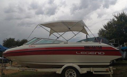 Legend 505 with 200Hp Mariner Motor