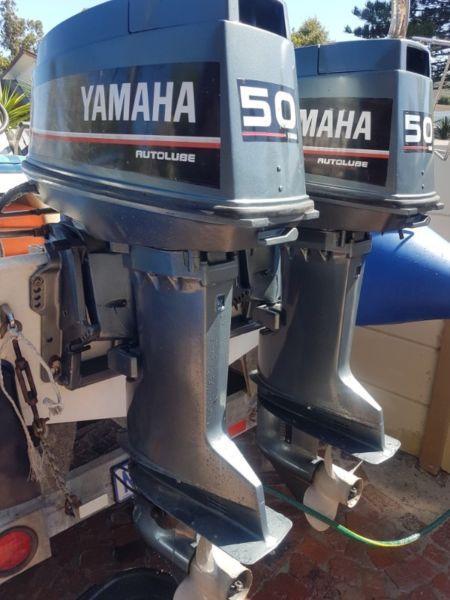 50HP Yamaha outboard motors for sale 17K each