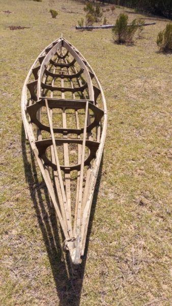 Vintage PBK14 Skeleton Kayak Frame - ALBERTINIA