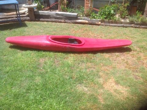 Kayak Thick Plastic (Size 2.9 X 0.6m) Check Photos. R2000