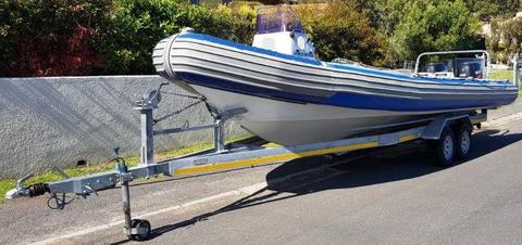 Super Duck 8m 2 x 115hp Suzuki Four Stroke outboards