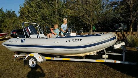 Pristige 475 rubberduck yamaha 90