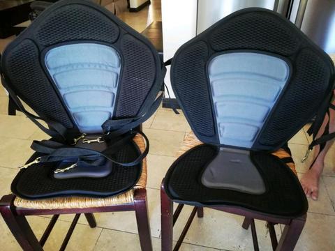 Seat and backrest for canoe/kayak x2. OE Deluxe backrest