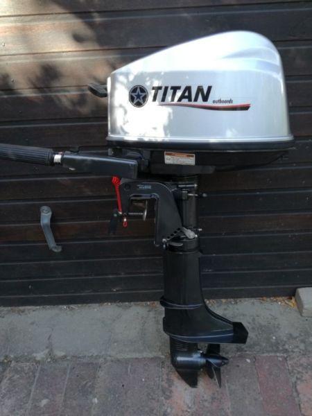 5 hp Titan Short Shaft Outboard