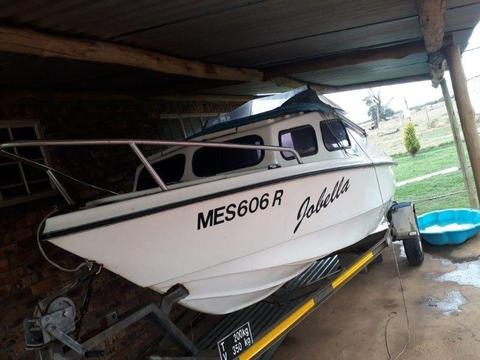 Moonraker fishing cabin boat for sale