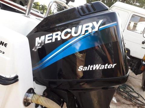 2 x 150 Mercury Saltwater optimax motors