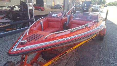 Scimitar 180 with 250hp Mercury 2-stroke 2013 model (like new only 19hrs)