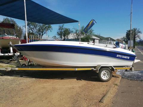 X-Fire boat 130hp Yamaha