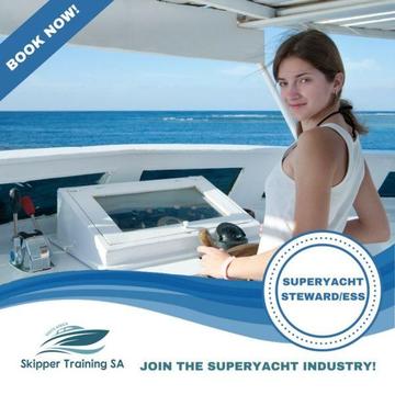 STEWARD/ESS COURSE, CAPE TOWN FOR SUPERACHTS