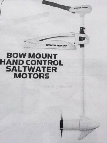 Minn Kota Riptide SM 55lb Salt Water Bow Mount Trolling Motor