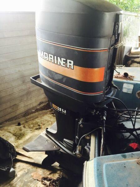 Bargain!!! Mariner 90 hp straight 6 with trim and tilt