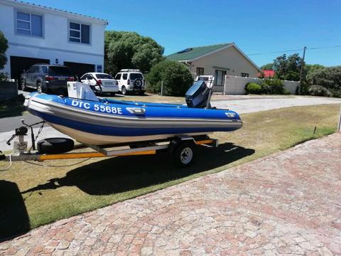 4m 40HP Yamaha Rubberduck - VIEW TODAY!!