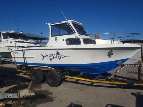 ACE CRAFT 660 WITH 2 x 90HP MERCURY Two Strokes