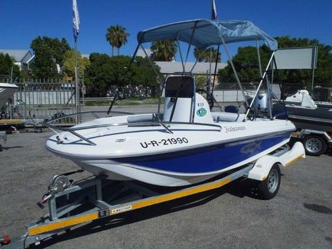 ELF 1350 FISHERMAN WITH 40HP HONDA FOUR STROKE