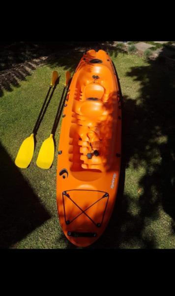 Fluid synergy kayak